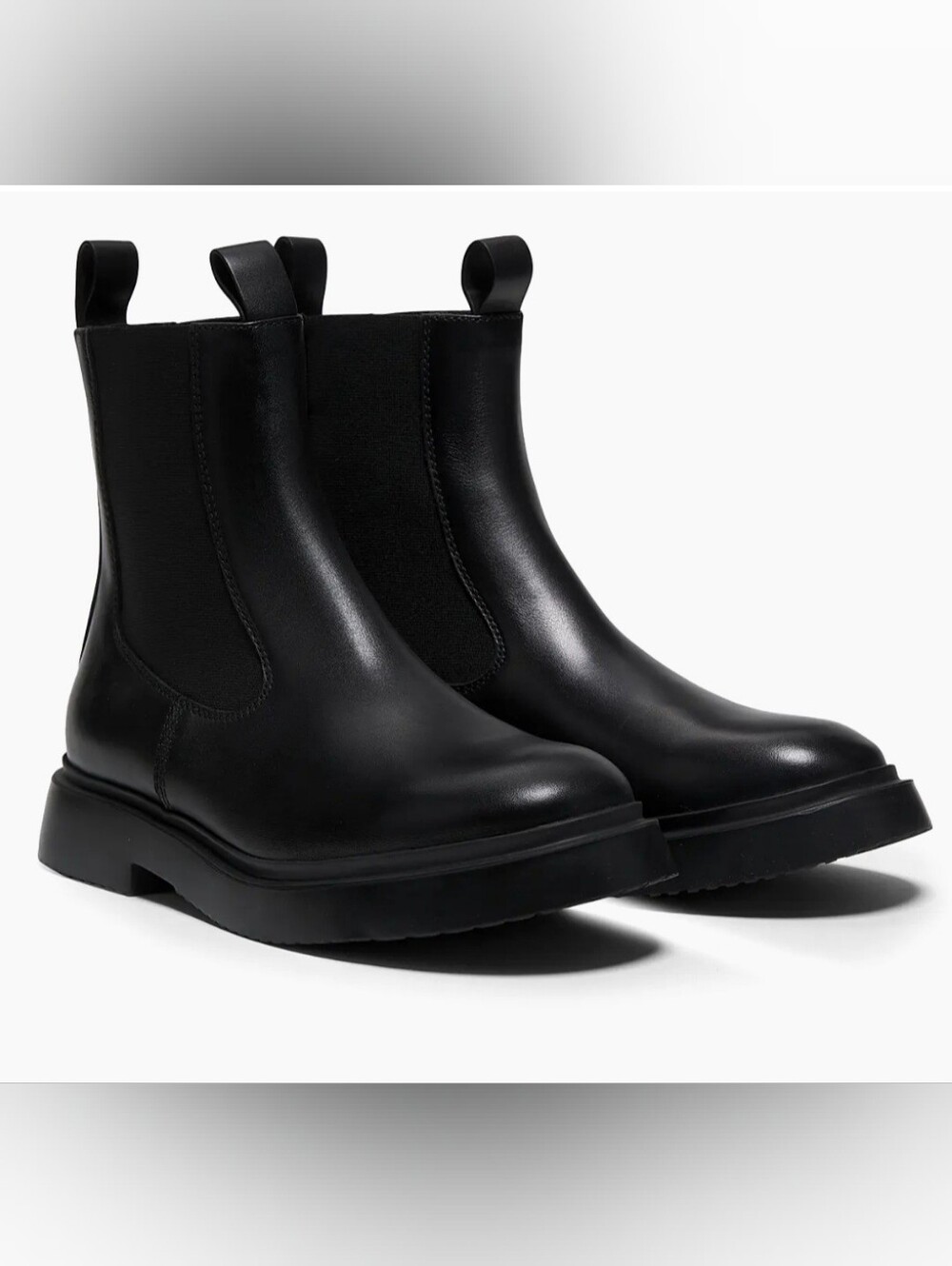 Proenza Schouler Bank Chelsea Boots Black Leather EU 38 US 7.5 NWOB